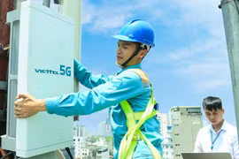 Thành phố Hồ Chí Minh đã chính thức được phát sóng 5G. (Ảnh: Viettel)