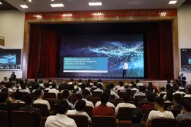 Toàn cảnh phiên trọng thể Ngày hội Việt Nam 2019. (Ảnh: Minh Sơn/Vietnam+)
