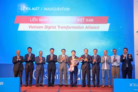 Liên minh chuyển đổi số đã chính thức được thành lập. (Ảnh: Minh Sơn/Vietnam+)