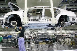 Công nghiệp ôtô hiện đang đóng góp khoảng 12% GDP và là một trong ba ngành công nghiệp phát triển nhất của Thái Lan. (Nguồn: AFP/TTXVN)