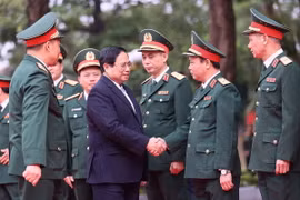 Thủ tướng Chính phủ Phạm Minh Chính thăm Học viện Quốc phòng