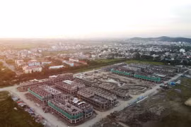 Khu đô thị Bắc sông Cấm. (Ảnh: Vũ Sinh/TTXVN) 