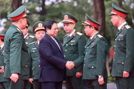 Thủ tướng Chính phủ Phạm Minh Chính thăm Học viện Quốc phòng