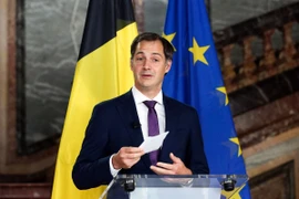 Thủ tướng Bỉ Alexander De Croo. (Ảnh: AFP/TTXVN)