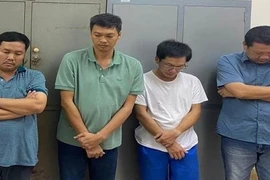 Bốn bị can bị khởi tố. (Ảnh: Công an Đồng Nai)