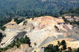 Khu mỏ Khuổi Khoang. (Nguồn: baotintuc.vn)