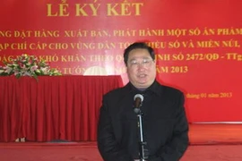 Bộ trưởng, Chủ nhiệm Ủy ban Dân tộc Giàng Seo Phử.