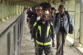 Người lao động khai thác mỏ khổng lồ Freeport-McMoRan. (Nguồn: AP)