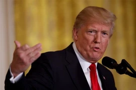 Tổng thống Mỹ Donald Trump. (Ảnh: THX/TTXVN)