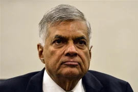 Thủ tướng Sri Lanka Ranil Wickremesinghe. (Ảnh: AFP/TTXVN)