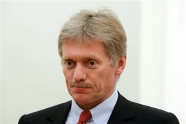 Người phát ngôn Điện Kremlin Dmitry Peskov trong cuộc họp tại Moskva. (Ảnh: AFP/TTXVN)