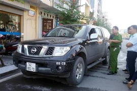 Hiện trường vụ trộm tại địa chỉ số 284, đường Nguyễn Văn Cừ, thành phố Hạ Long. (Ảnh: Văn Đức/TTXVN)