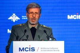 Bộ trưởng Quốc phòng Iran Amir Hatami. (Ảnh: AFP/TTXVN) 