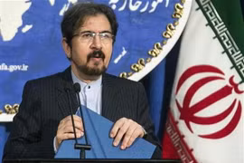 Người phát ngôn Bộ Ngoại giao Iran Bahram Qasemi. (Ảnh: THX/TTXVN)