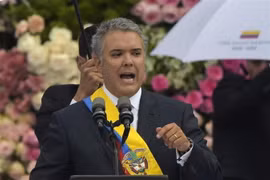 Tổng thống Colombia Ivan Duque. (Ảnh: AFP/TTXVN)