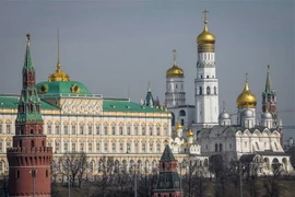 Quang cảnh Điện Kremlin tại Moskva. (Ảnh: AFP/TTXVN)