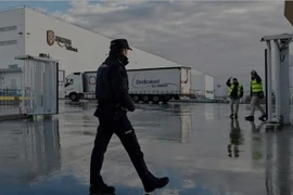 Công nhân của một cửa hàng Amazon ở Tây Ban Nha đã đình công vào ngày bán hàng "Black Friday." (Nguồn: ndtv)