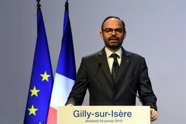 Thủ tướng Pháp Edouard Philippe. (Ảnh: AFP/TTXVN)