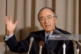 Chủ tịch Phòng Thương mại và Công nghiệp Nhật Bản Akio Mimura. (Nguồn: Getty Images)