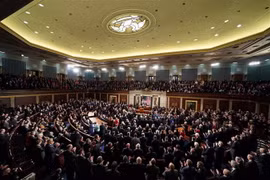 Toàn cảnh một phiên họp Quốc hội Mỹ ở Washington, DC. (Ảnh: UPI/Yonhap/TTXVN)