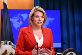 Người phát ngôn Bộ Ngoại giao Mỹ Heather Nauert. (Ảnh: THX/TTXVN)