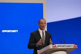 Bộ trưởng phụ trách Brexit của Anh Dominic Raab. (Ảnh: THX/TTXVN)