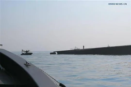 Một góc Eo biển Malacca. (Ảnh: THX/TTXVN)