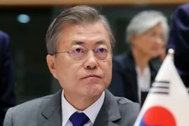 Tổng thống Hàn Quốc Moon Jae-in. (Ảnh: Yonhap/TTXVN)