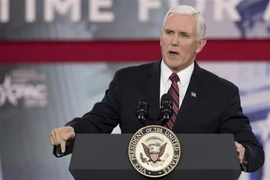 Phó Tổng thống Mỹ Mike Pence. (Ảnh: AFP/TTXVN)