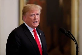 Tổng thống Mỹ Donald Trump. (Ảnh: THX/TTXVN)