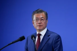 Tổng thống Hàn Quốc Moon Jae-in. (Ảnh: THX/TTXVN)