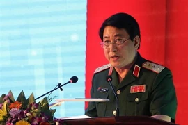 Thượng tướng Lương Cường, Chủ nhiệm Tổng cục Chính trị Quân đội Nhân dân Việt Nam. (Ảnh: Dương Giang/TTXVN )