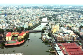 Một góc thành phố Cần Thơ. (Nguồn: TTXVN)