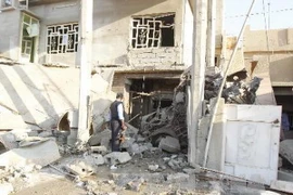 Hiện trường một vụ đánh bom liều chết ở Iraq, ngày 5/11. Ảnh minh họa. (Nguồn: THX/TTXVN)