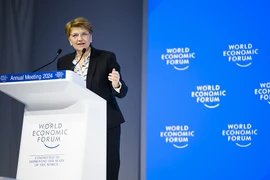 Tổng thống Thụy Sĩ Viola Amherd. (Nguồn: KEYSTONE)