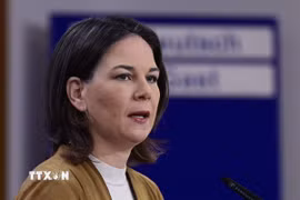 Ngoại trưởng Đức Annalena Baerbock. (Nguồn: AFP/TTXVN)
