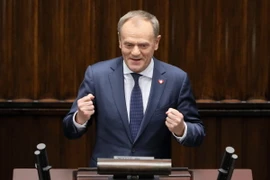 Thủ tướng Ba Lan Donald Tusk. (Ảnh: PAP/TTXVN)