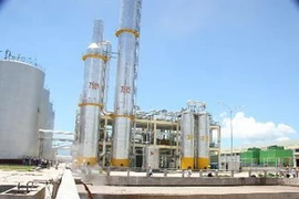 Quang cảnh nhà máy Ethanol Đại Tân. (Ảnh: Văn Sơn/TTXVN)