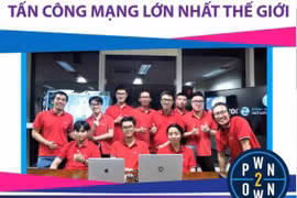 Việt Nam vô địch cuộc thi tấn công mạng lớn nhất thế giới