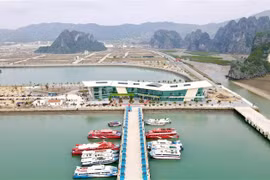 Bến cảng cao cấp Ao Tiên. (Ảnh: TTXVN phát)