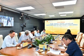 Toàn cảnh tọa đàm. (Nguồn: Vietnam+)