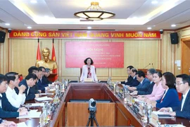 Quang cảnh hội nghị. (Ảnh: Phương Hoa/TTXVN)