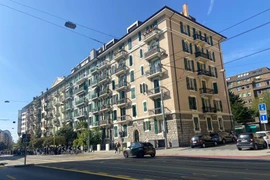 Một ngôi nhà chung cư tại Geneva, Thụy Sĩ. (Nguồn: Vietnam+)