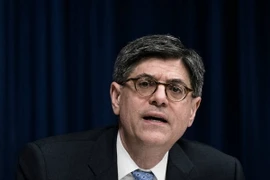 Bộ trưởng Tài chính Mỹ Jacob Lew. (Nguồn: AFP)