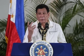 Tổng thống Philippines Rodrigo Duterte. (Nguồn: AFP/TTXVN)