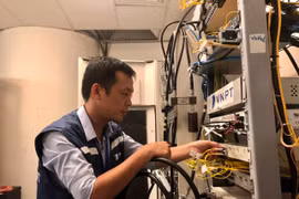 VNPT cam kết bảo đảm chất lượng dịch vụ viễn thông, công nghệ tốt nhất cho Diễn đàn. (Ảnh: VNPT) 