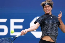 Alexander Zverev vào tứ kết US Open 2021. (Nguồn: usopen.org)