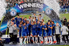Chelsea giành Siêu cúp châu Âu 2021. (Nguồn: Getty Images)