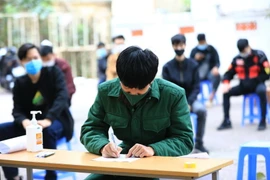Hưng Yên: Huyện Yên Mỹ xét nghiệm cho thanh niên trước khi nhập ngũ