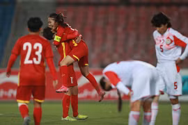 Đội tuyển Nữ Việt Nam giành vé dự Vòng Chung kết Asian Cup 2022